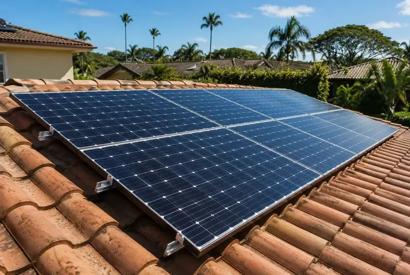 Installation de panneaux solaires à Valleiry